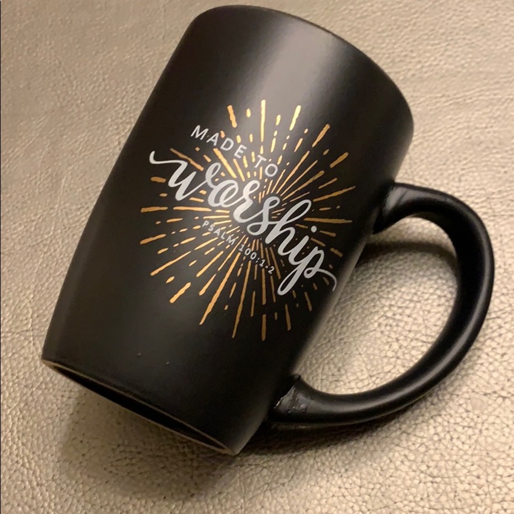 New Coffee cup “Made to Worship” Psalm 100:1-2